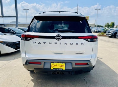 2026 Nissan Pathfinder Platinum