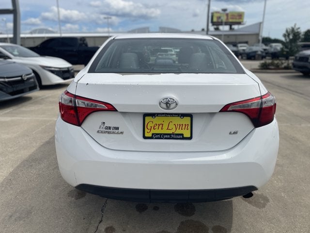 2015 Toyota Corolla LE Plus