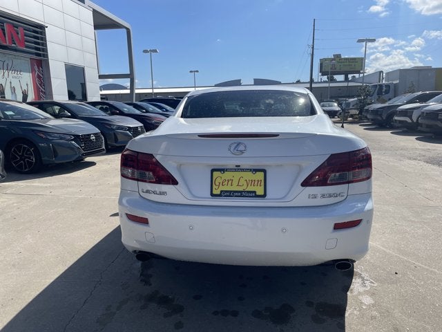 2010 Lexus IS 250C 250 C