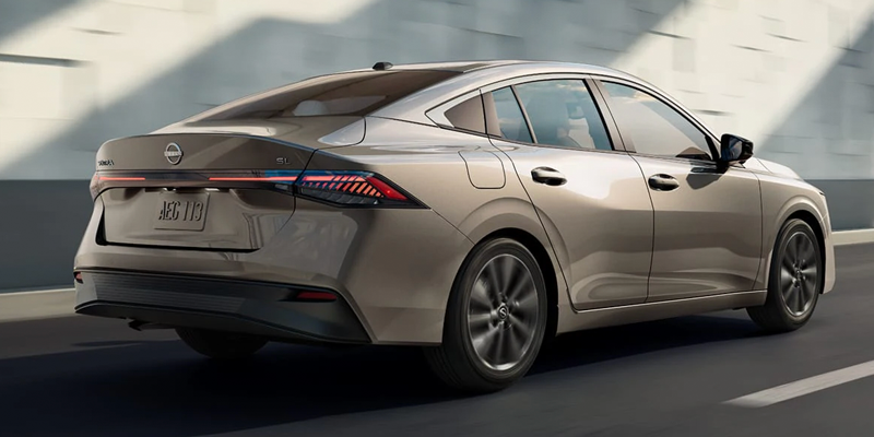 2026 Nissan Sentra cruising on road